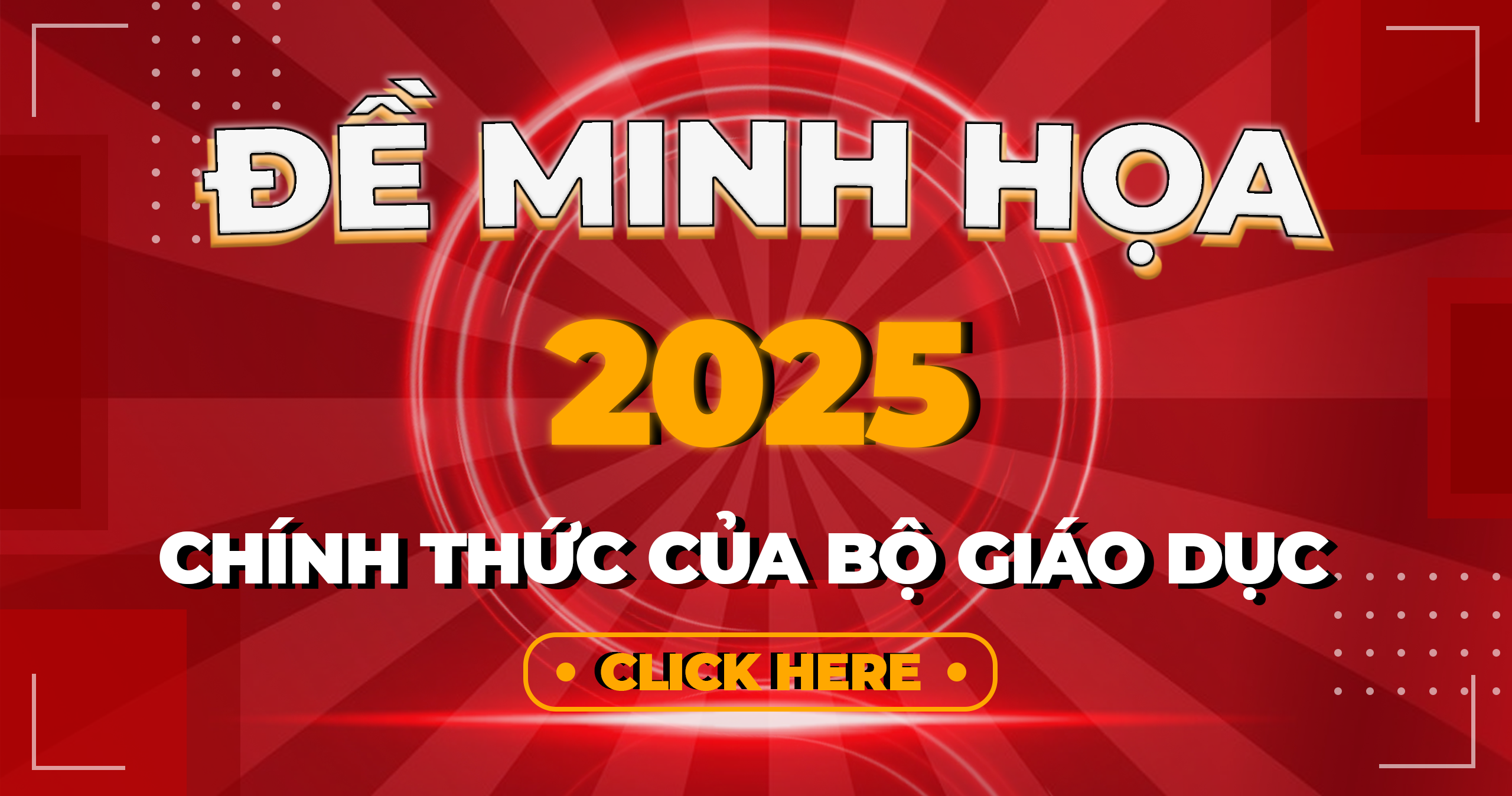 ĐỀ MINH HỌA 2025